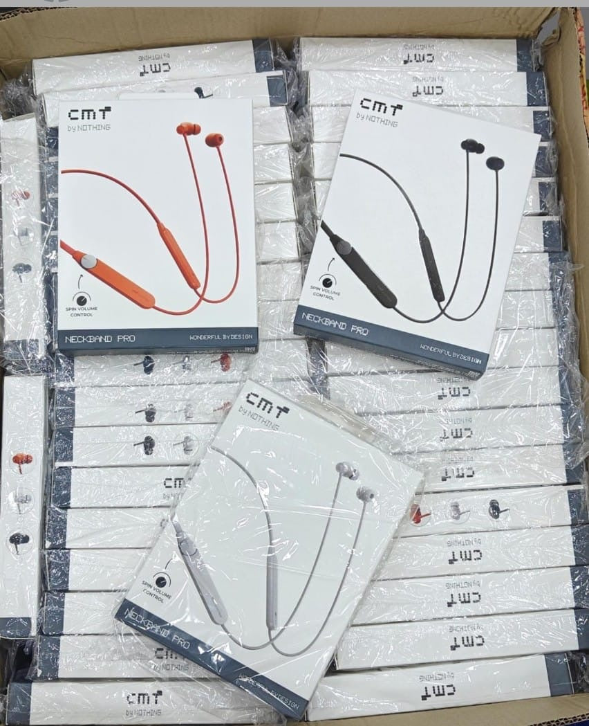 CMT Auto On/Off Neckband volume control button