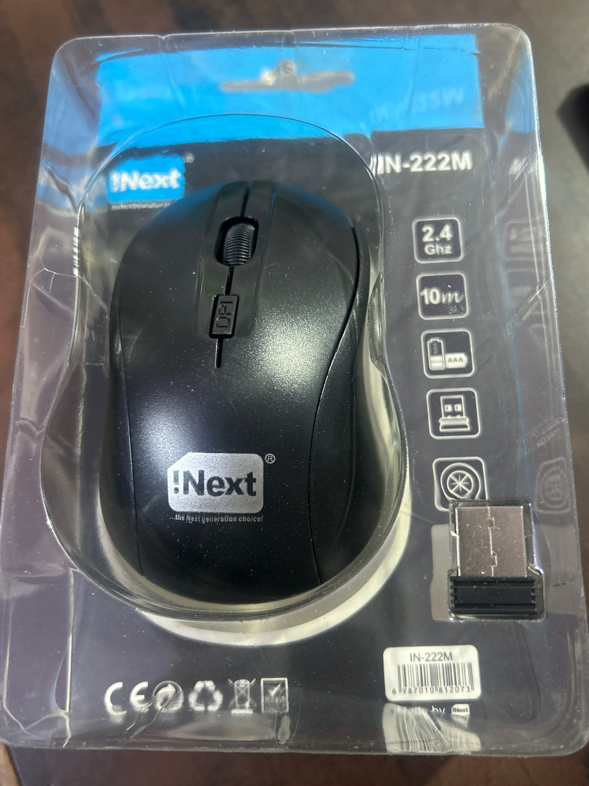 INEXT IN-222M Wireless Optical Mouse
