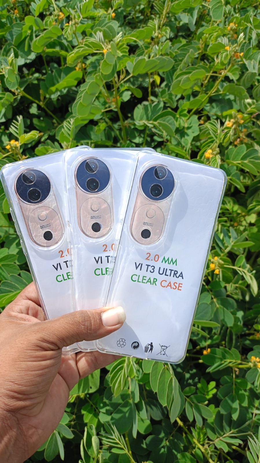 Transparent Imported OG Mobile Cover OPPO/ VIVO /SAM