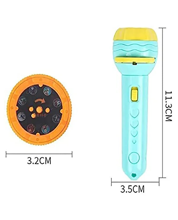 Kids projection flashlight