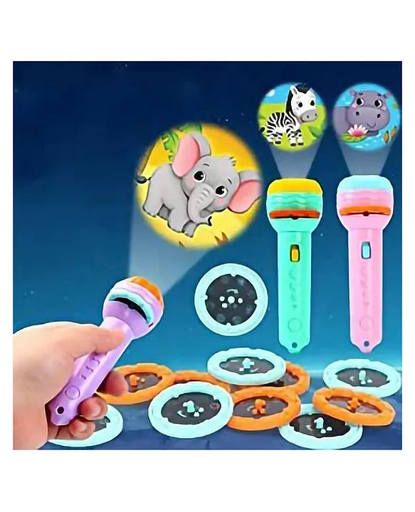 Kids projection flashlight