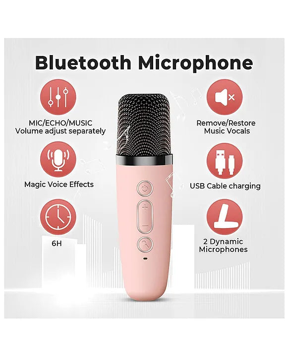 XQ-3 / A012 colorful karaoke bluetooth speaker