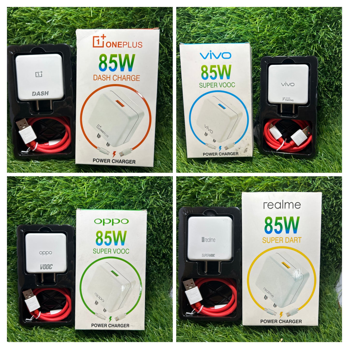 Oppo,Vivo,One+ 85W Dash and Vooc Charger