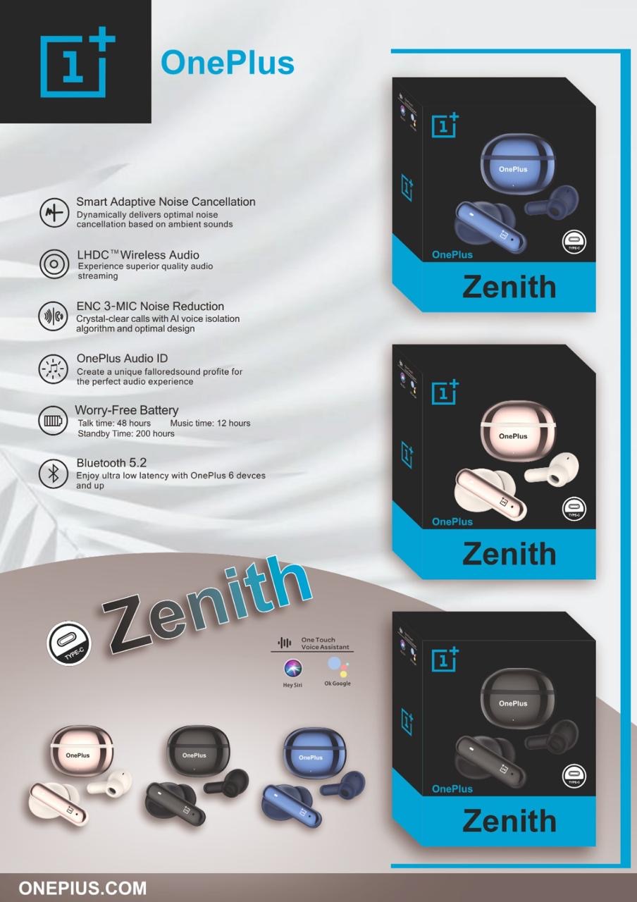 One+ Zenith/earbuds