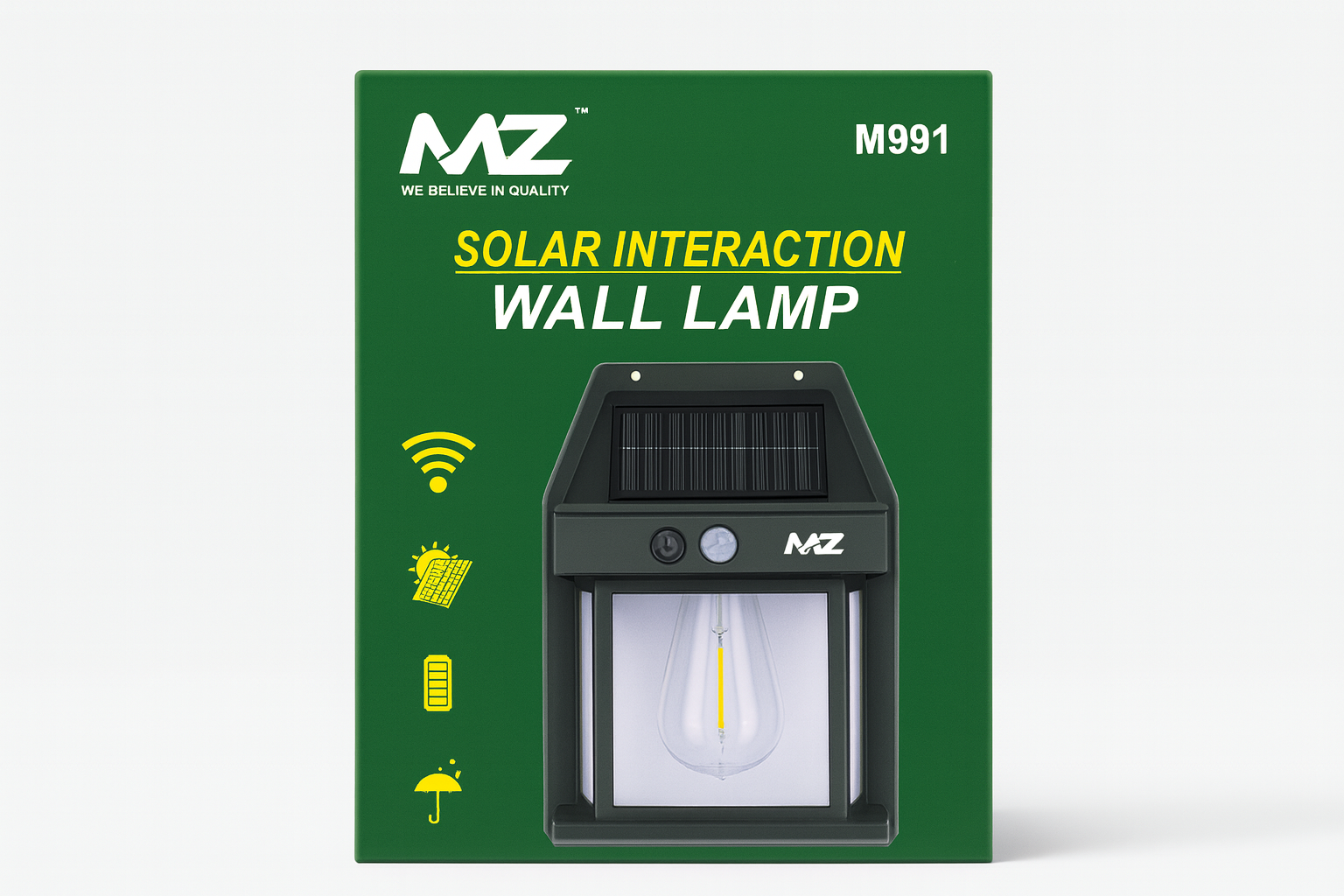 Mz M991 Solar Interaction Wall Lamp – Kharrido