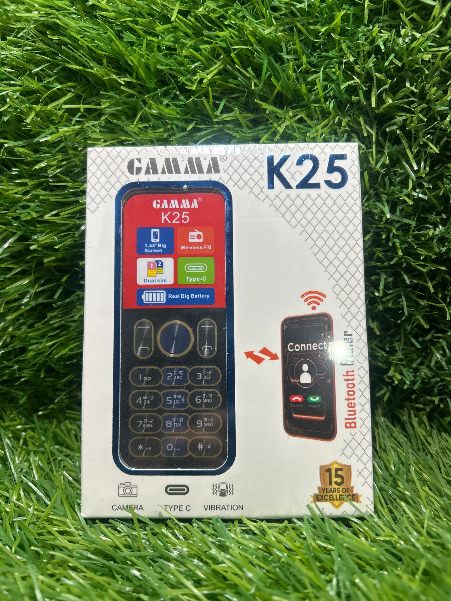 Gamma K25 Type C Keyped Mobile Phone