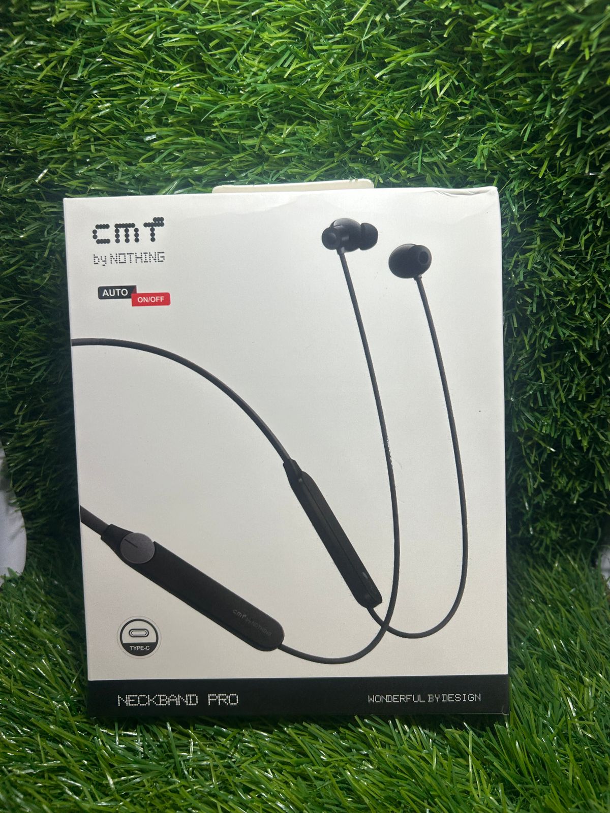 CMT Neckband Pro auto on/OF Volume cantrol batton