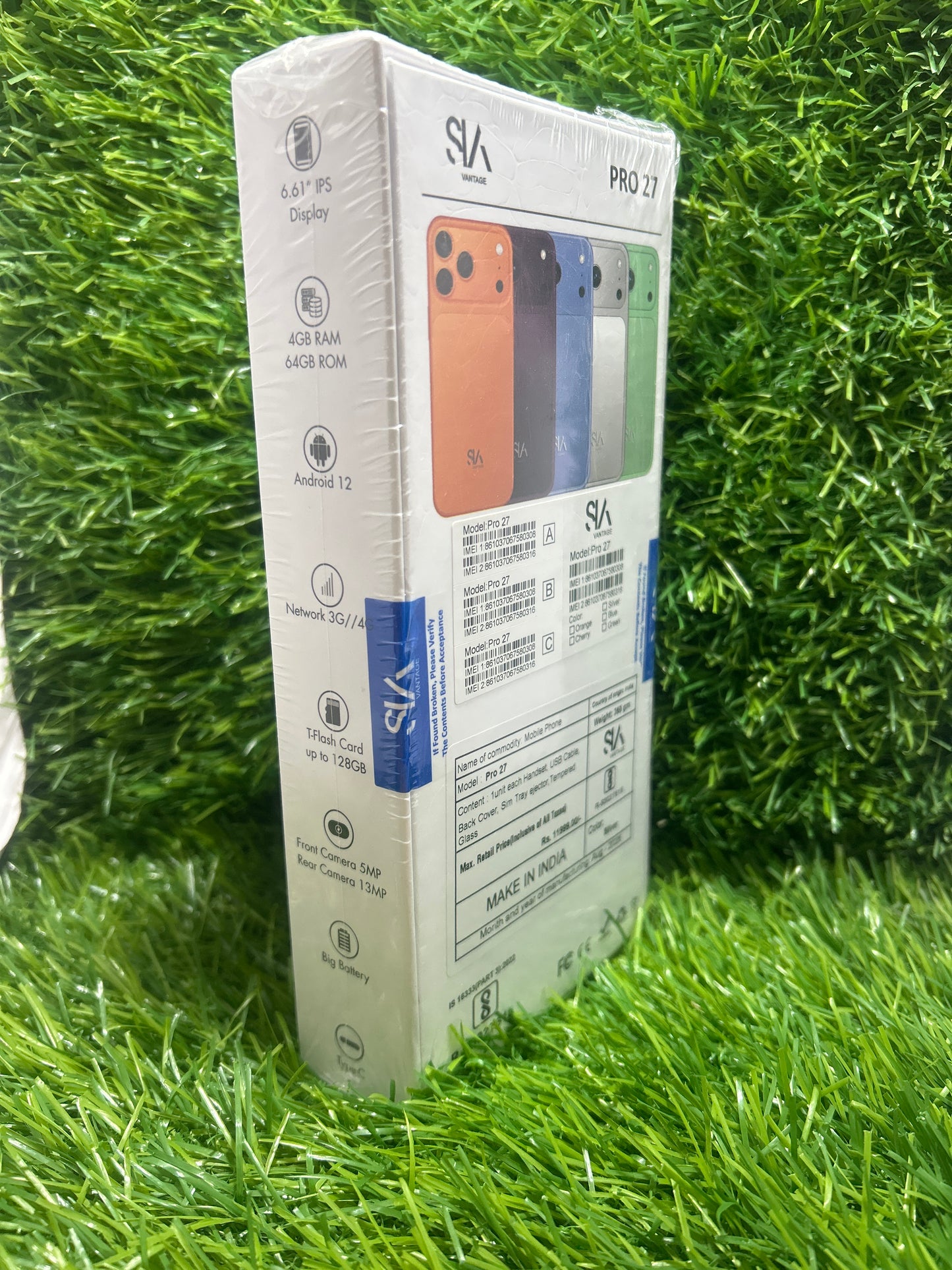 SIA Pro 27 6.61" Display Android Phone