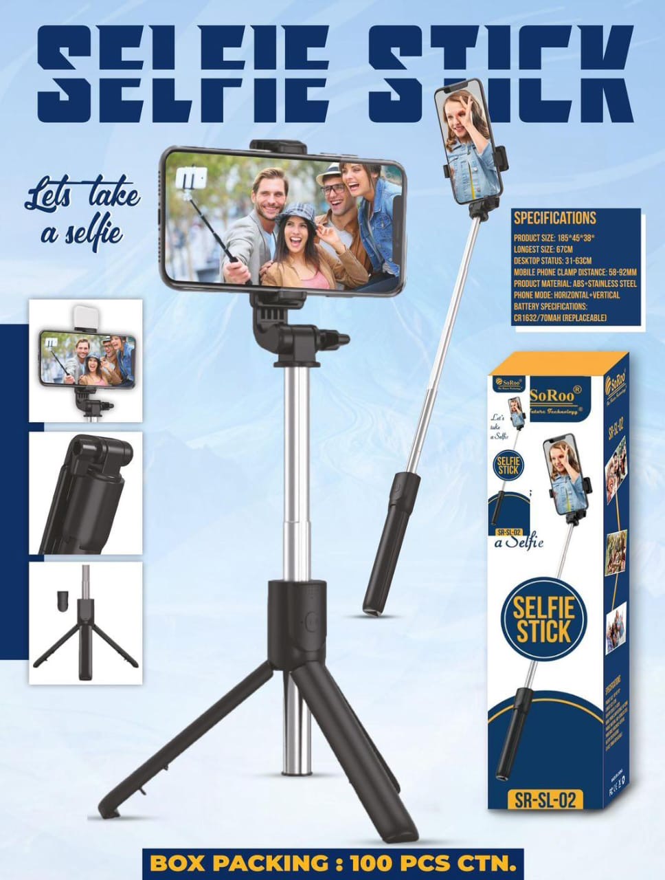 SoRoo SR-SL-02 Selfie Stick