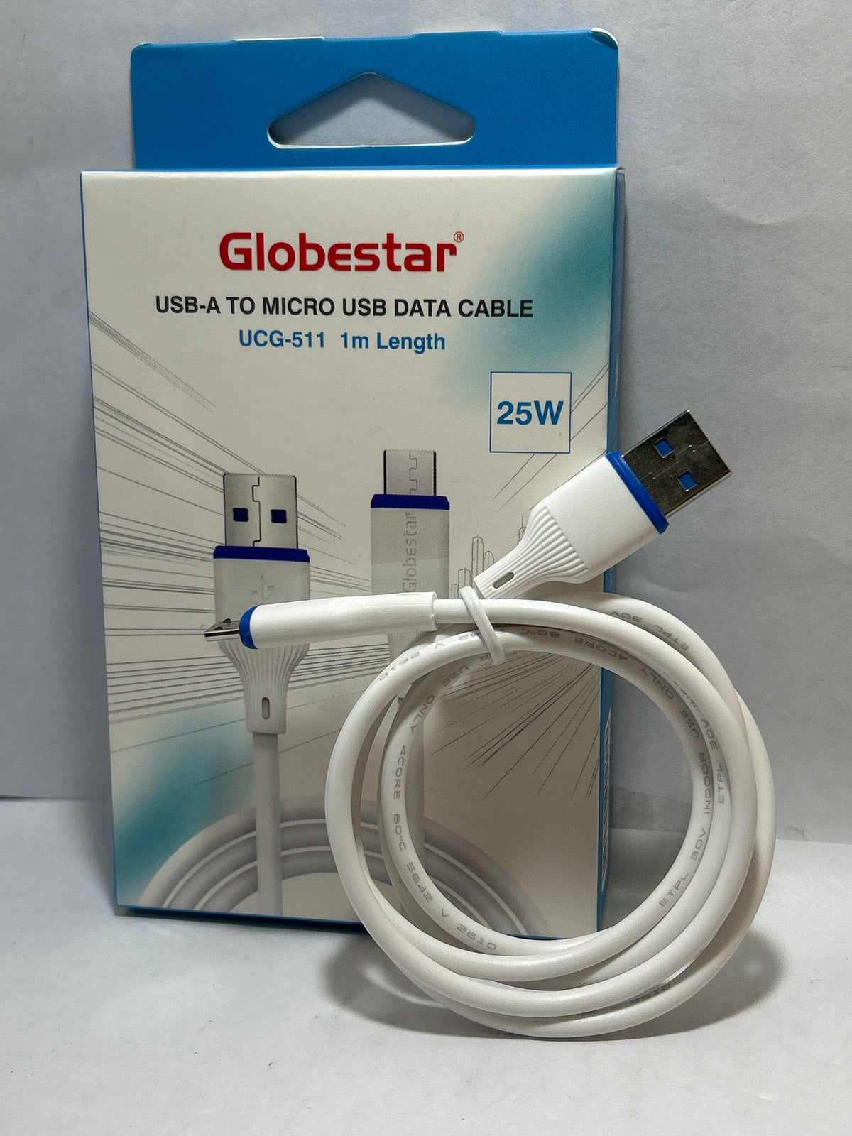 Globstar UCG-511 USB-A TO MICRO DATA PW 25W