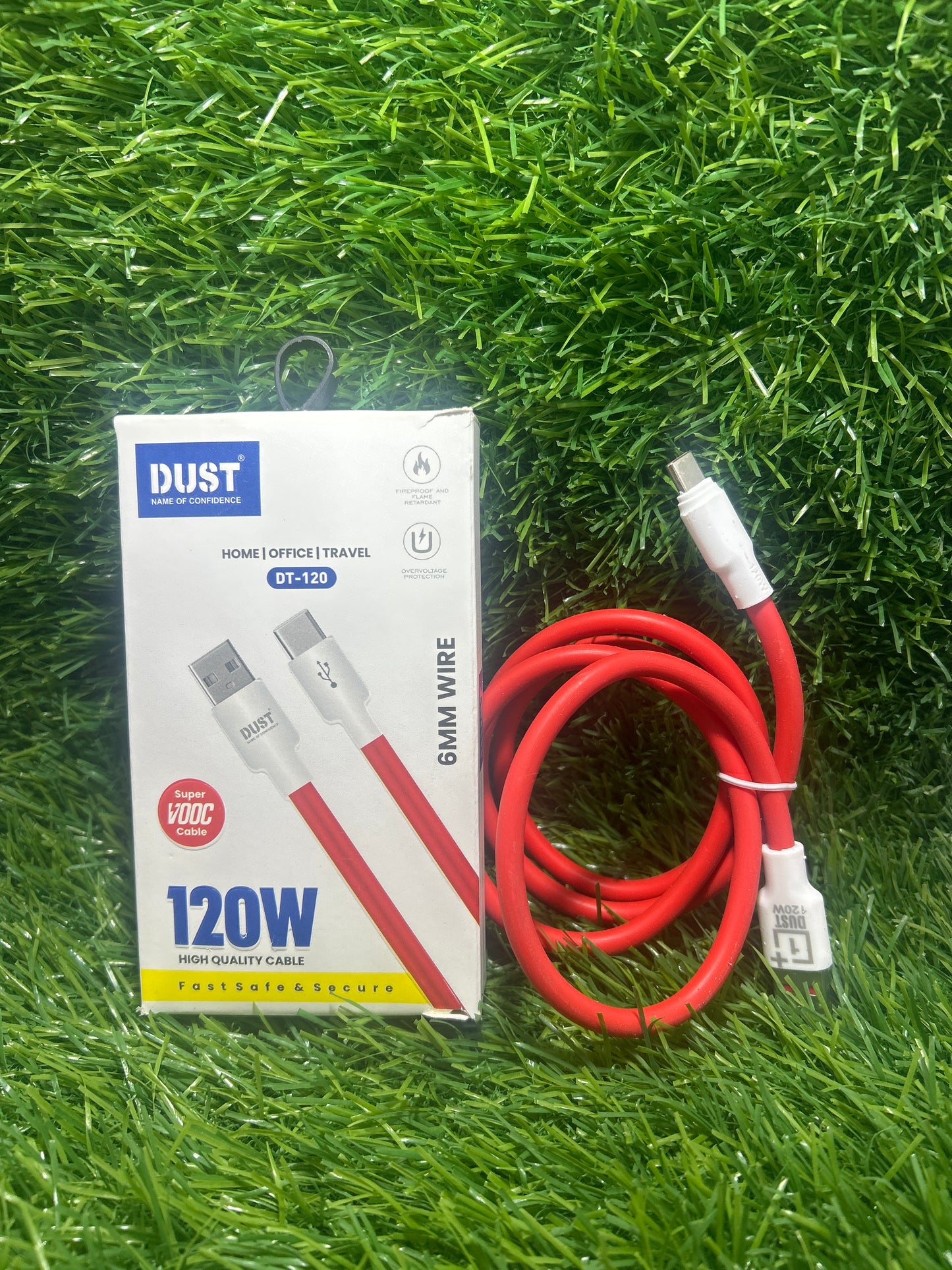 DUST 120W 6MM /Super Fast charging Cable