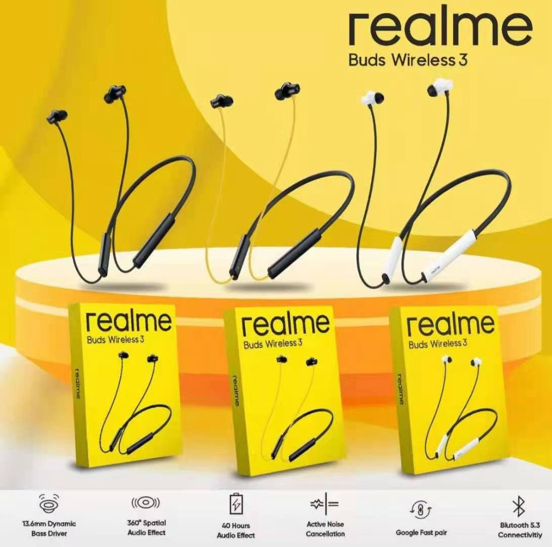 Realme Wireless 3 Bluetooth Neckband