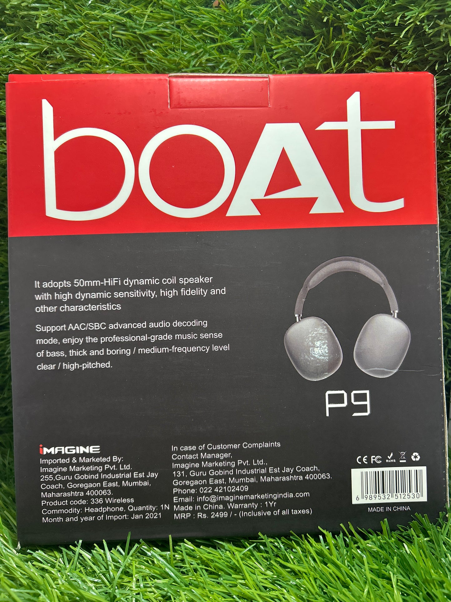 Boat P9 Headphone