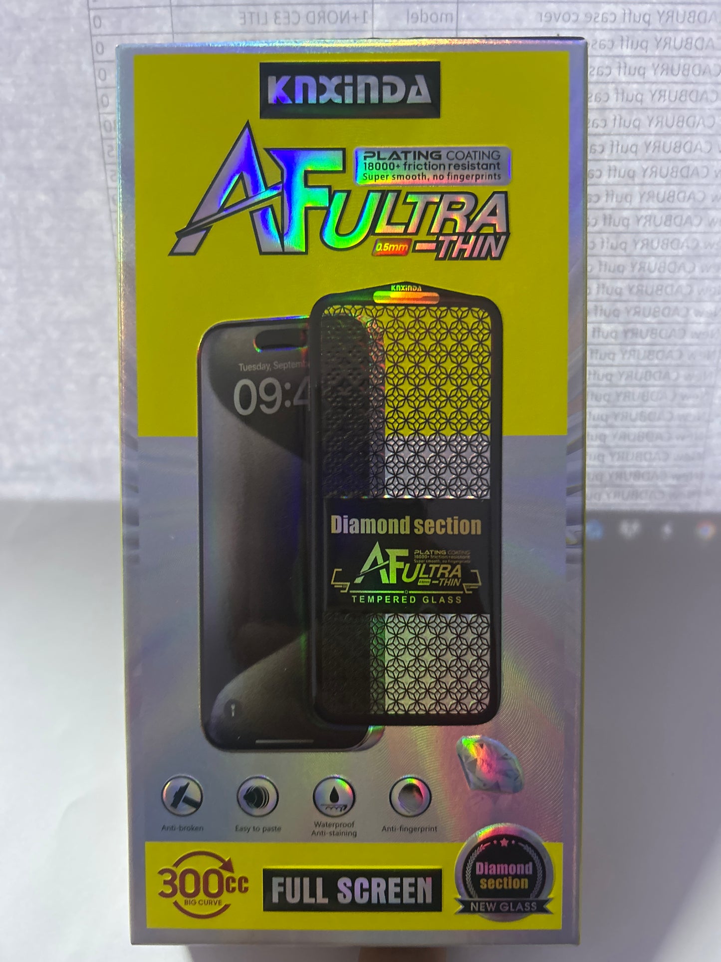 MEIBO/Knxinda Diamond Section FLAIR Glass- i PHONE