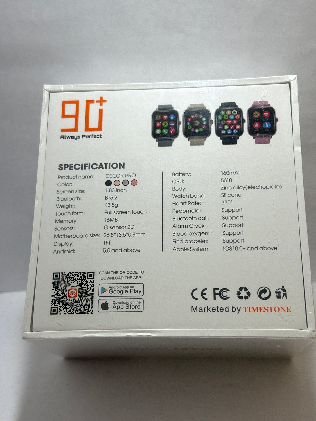 90+ Decor Pro Smart Watch