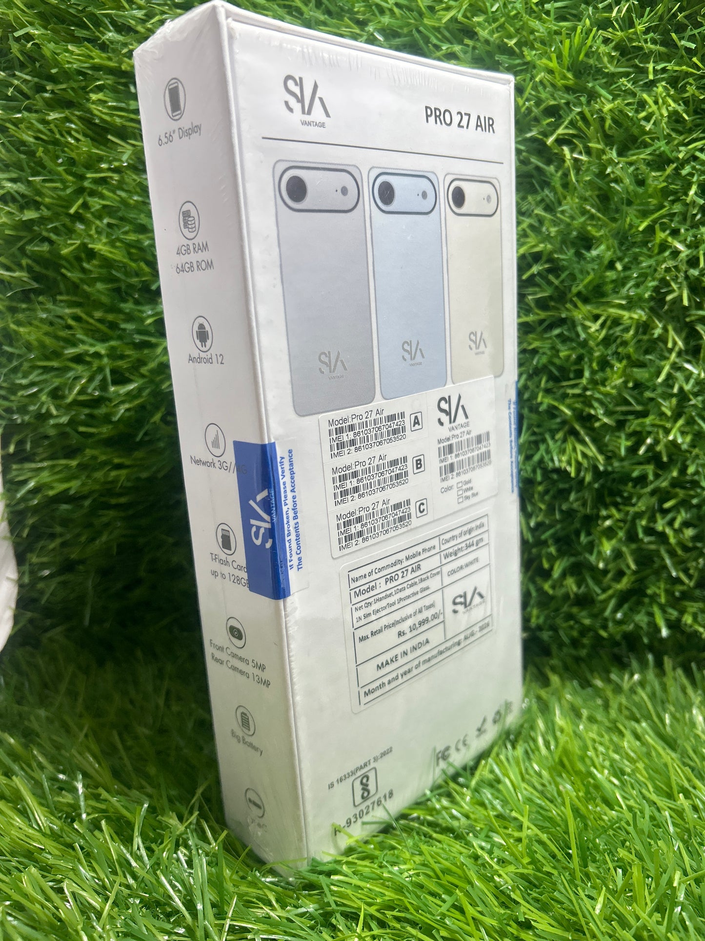 SIA Pro 27 Air 6.56"Display Android Phone