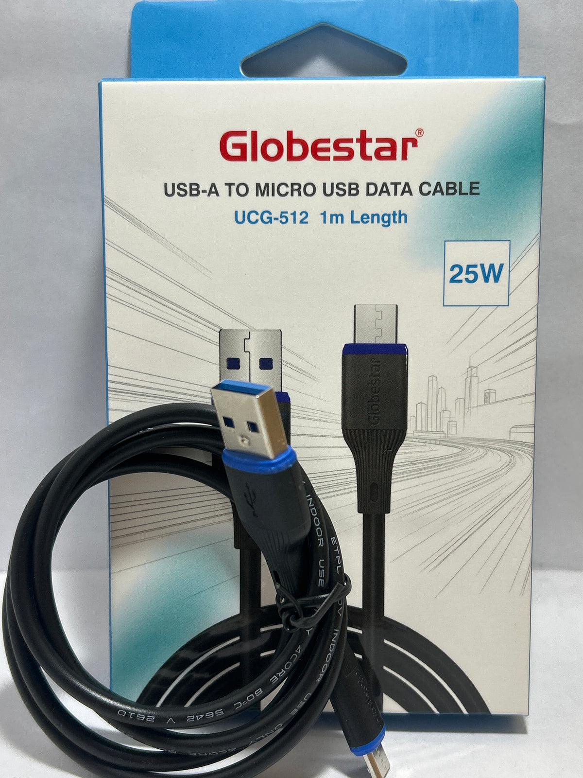 Globstar UCG-512 USB-A TO MICRO DATA PB 25W