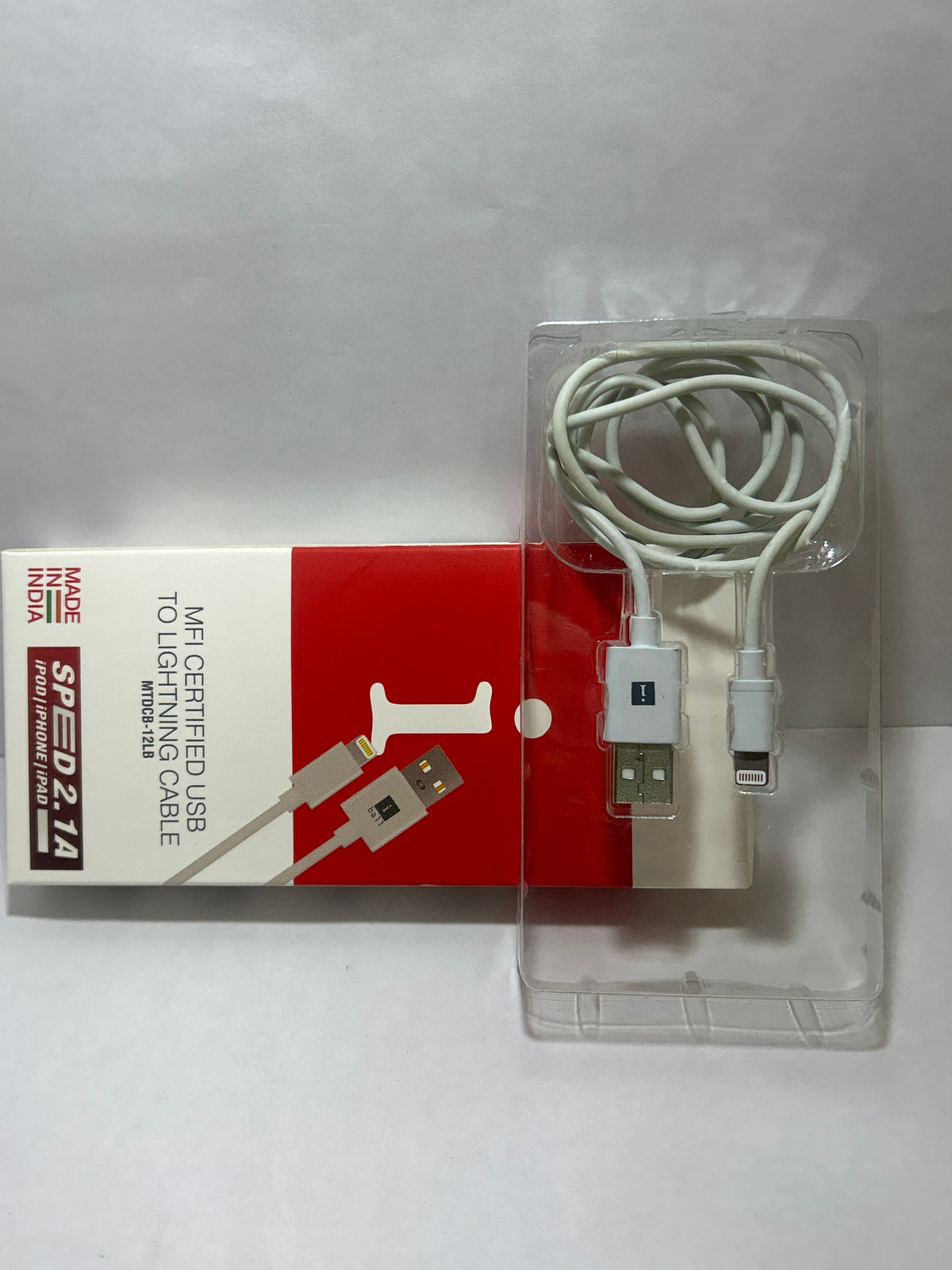 iball MFI Certified USB to Iphone Cable