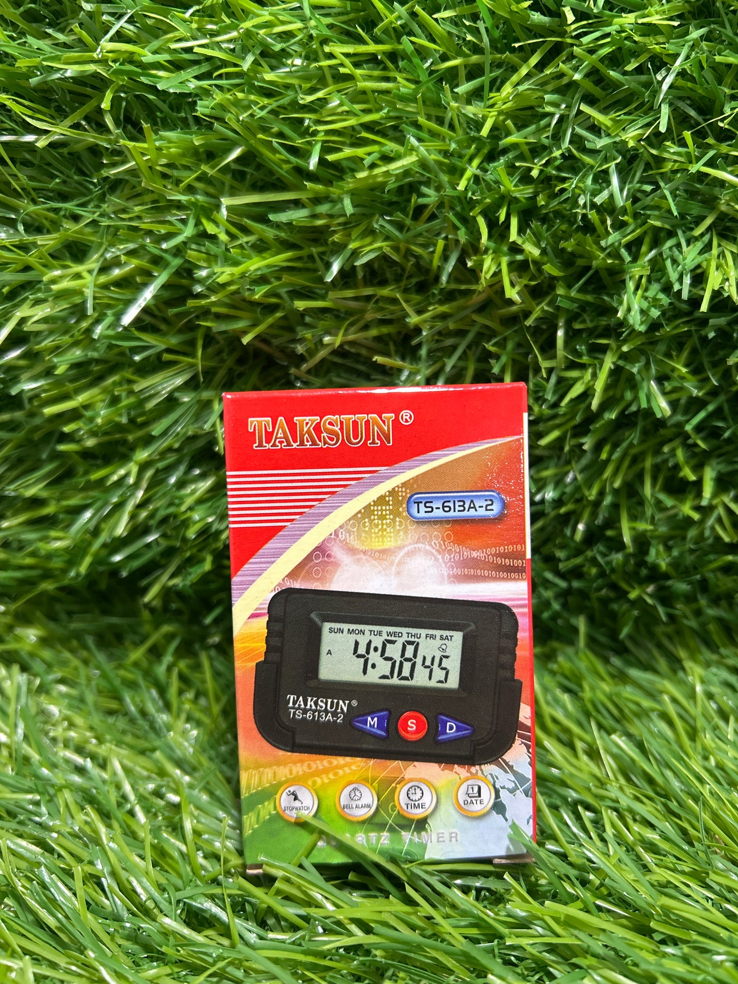 Digital Timer Clock - Car Dashboard, Table & Study Clock (With Stopwatch & Alarm)