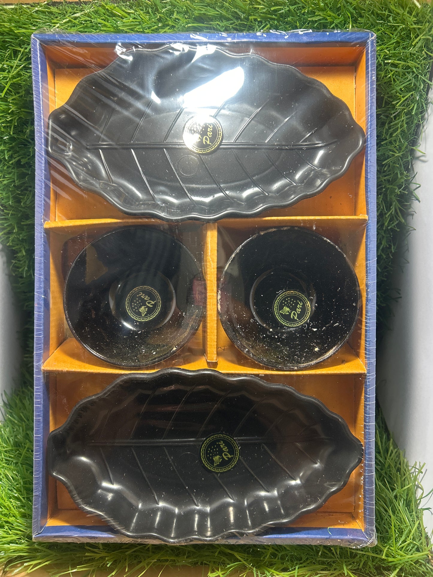 Eartiga 2+2 Bowl and Snackes Platter