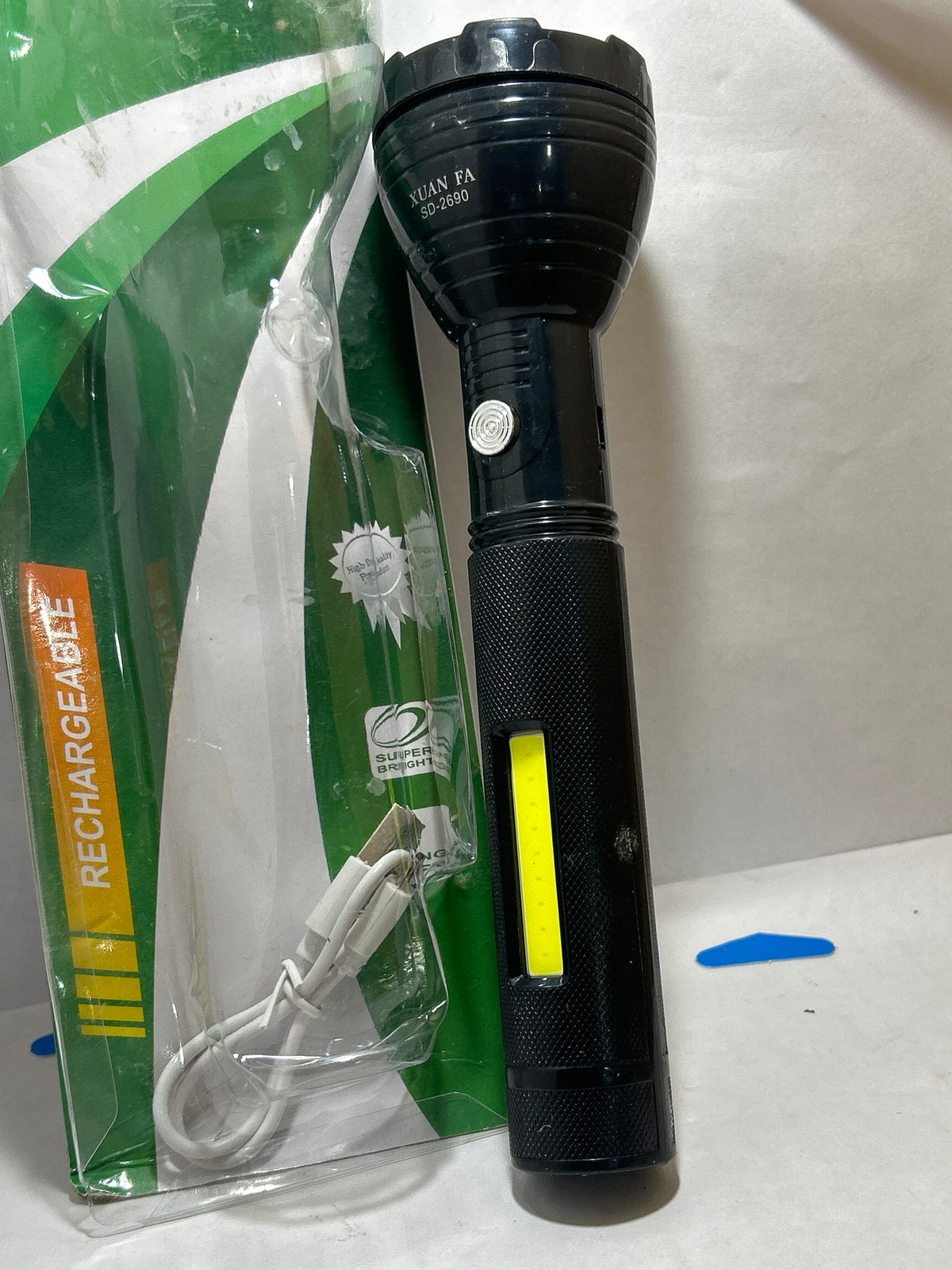 SD-2690 Rechargeable LED Flashlight & Torch