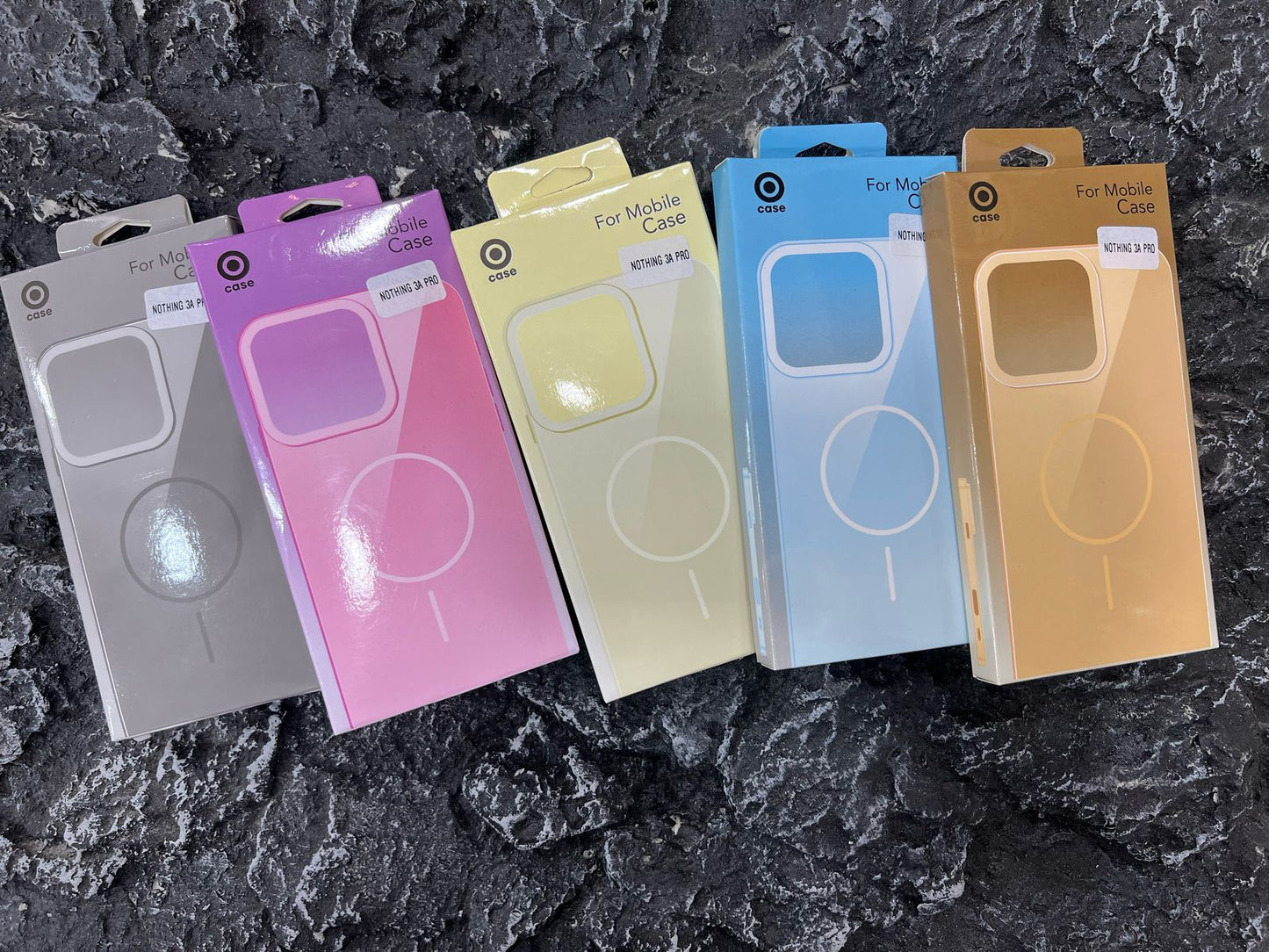MEGSAFE PRINT TPU CASE WITH PACKING COVER