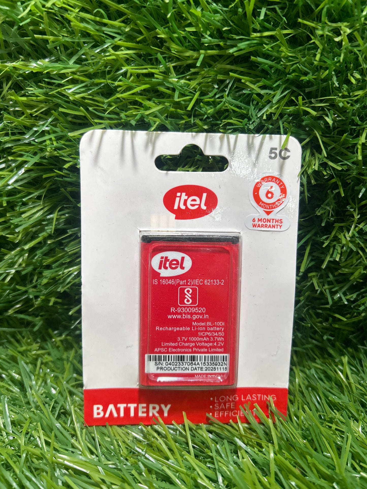 Itel Origianal 5C Battery