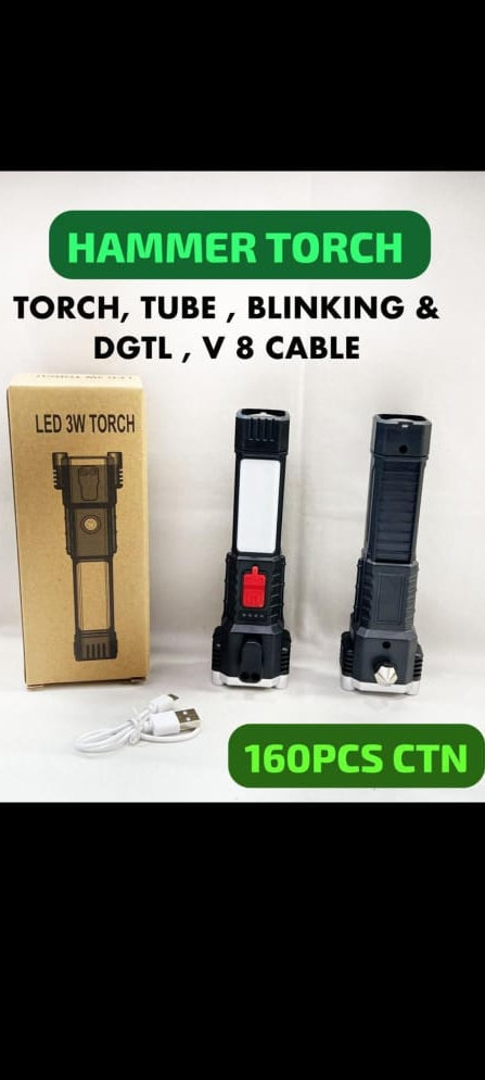 Hammer Torch (LED 3W Torch)