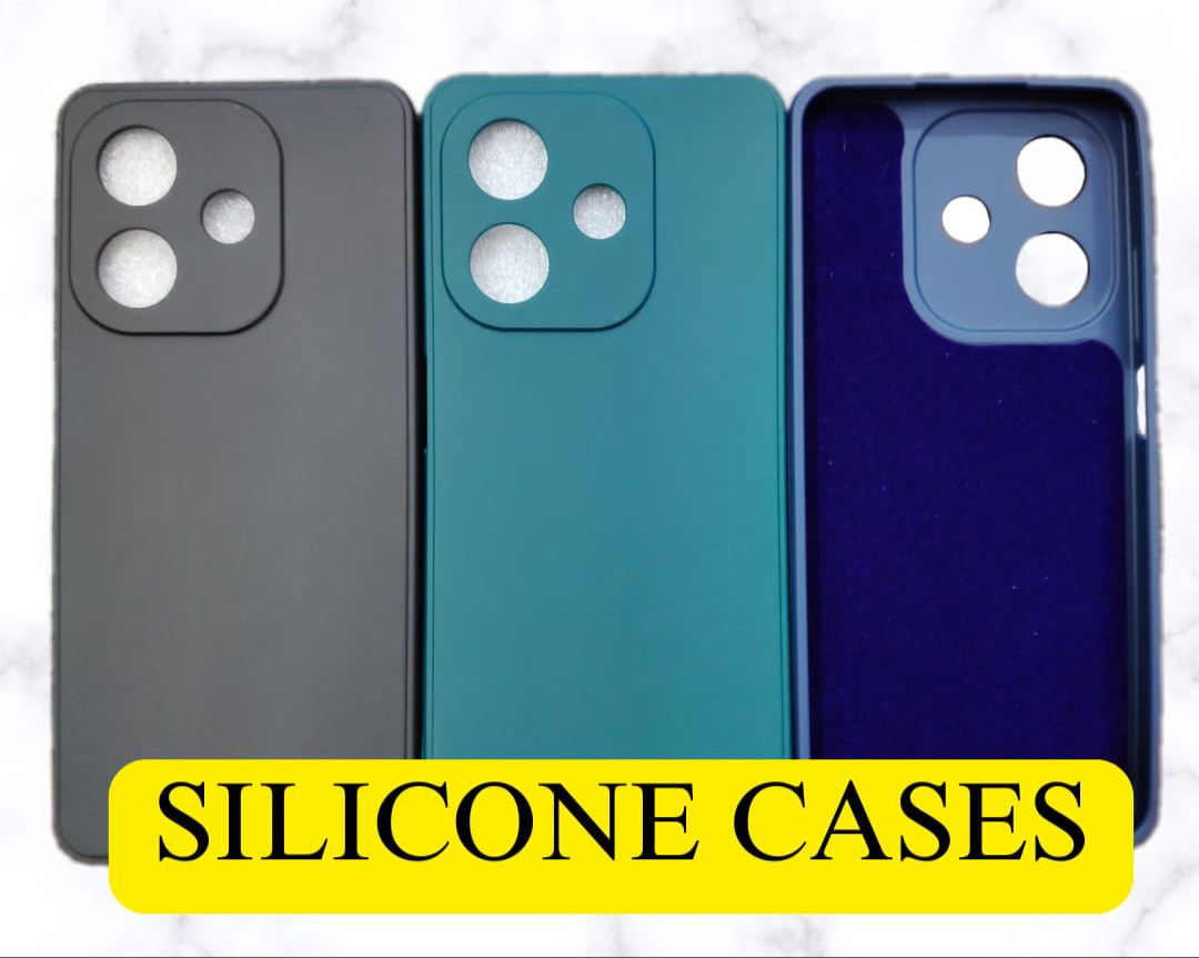 New SILICONE CLOTH CANDY mobile case cover- REALME/ TECNO/ INFNX