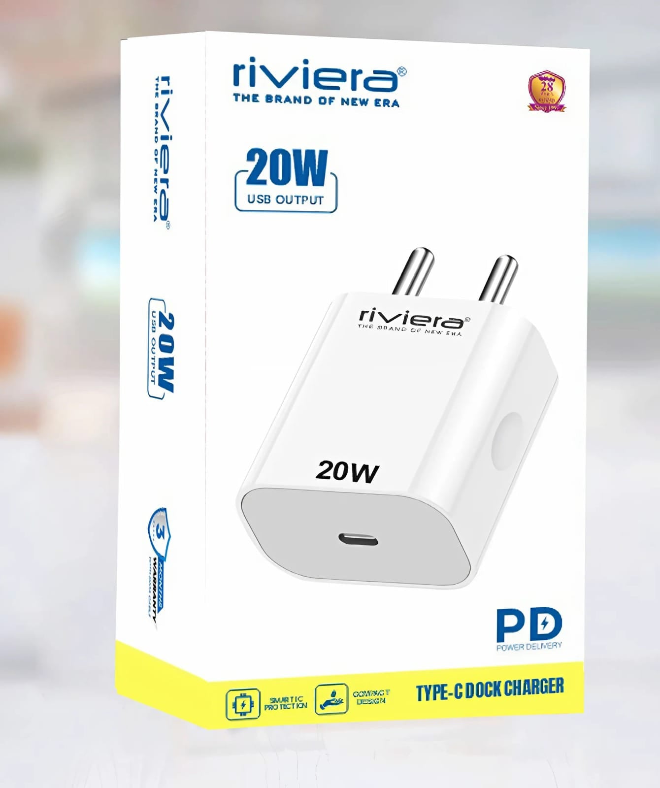 Riviera 20W TYPE-C dock PD charger