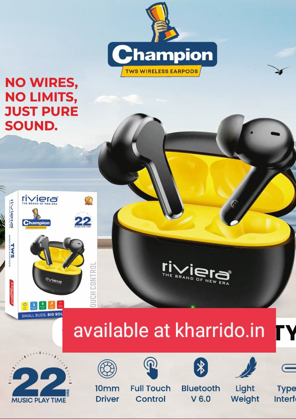 Riviera Champion Earbuds E3