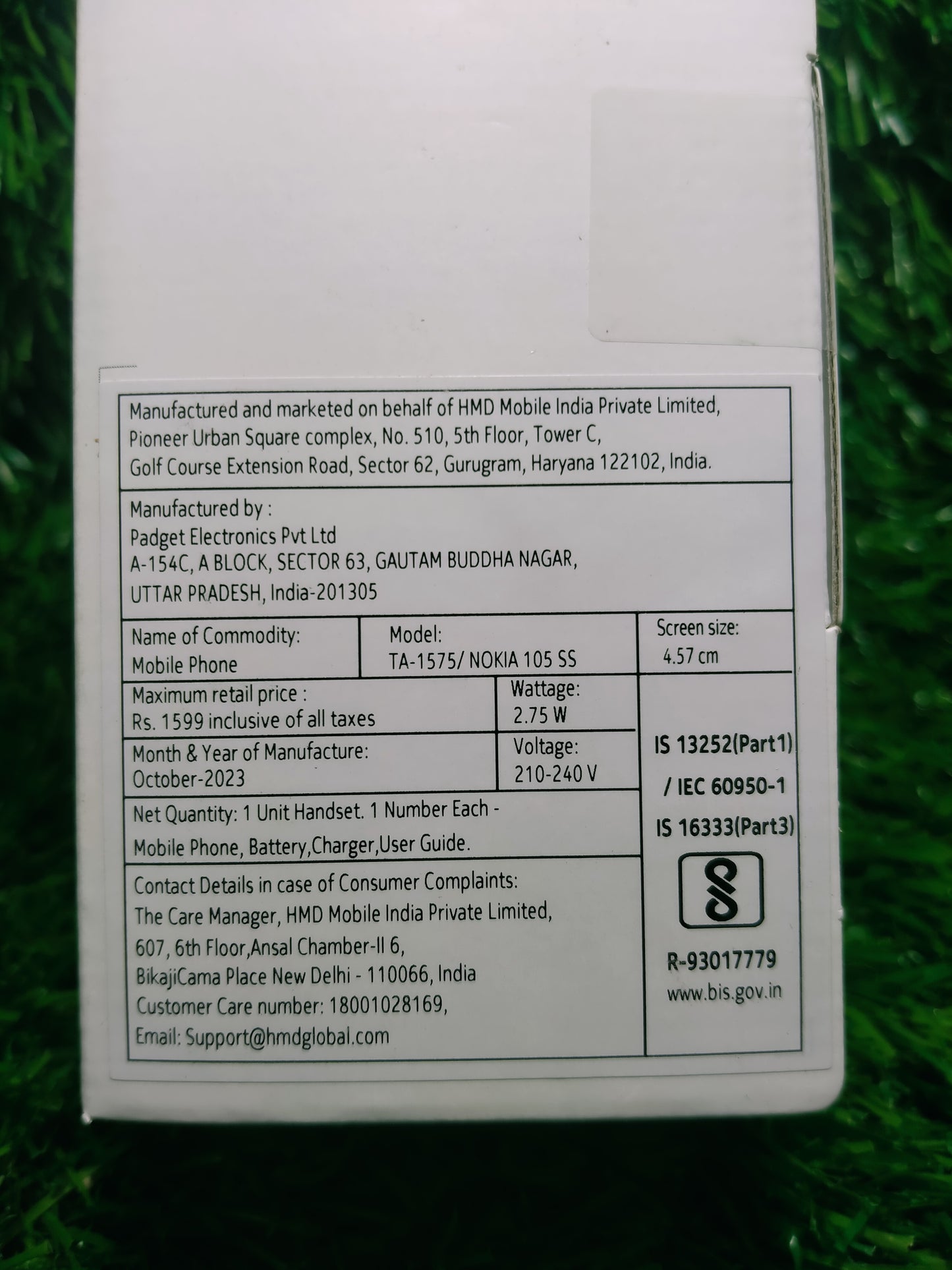 NOKIA 105, single sim, UPI wala MOBILE PHONE