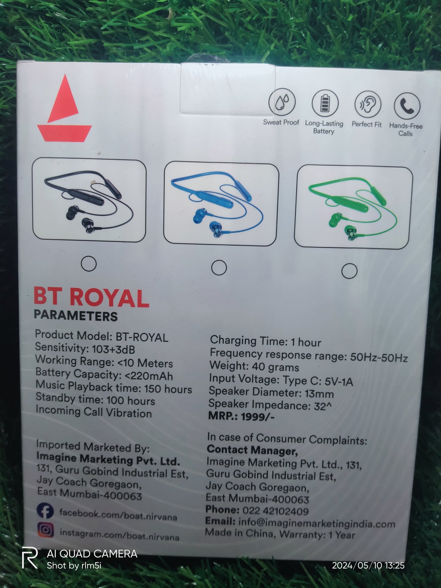 Boat BT- Royal / Neckband