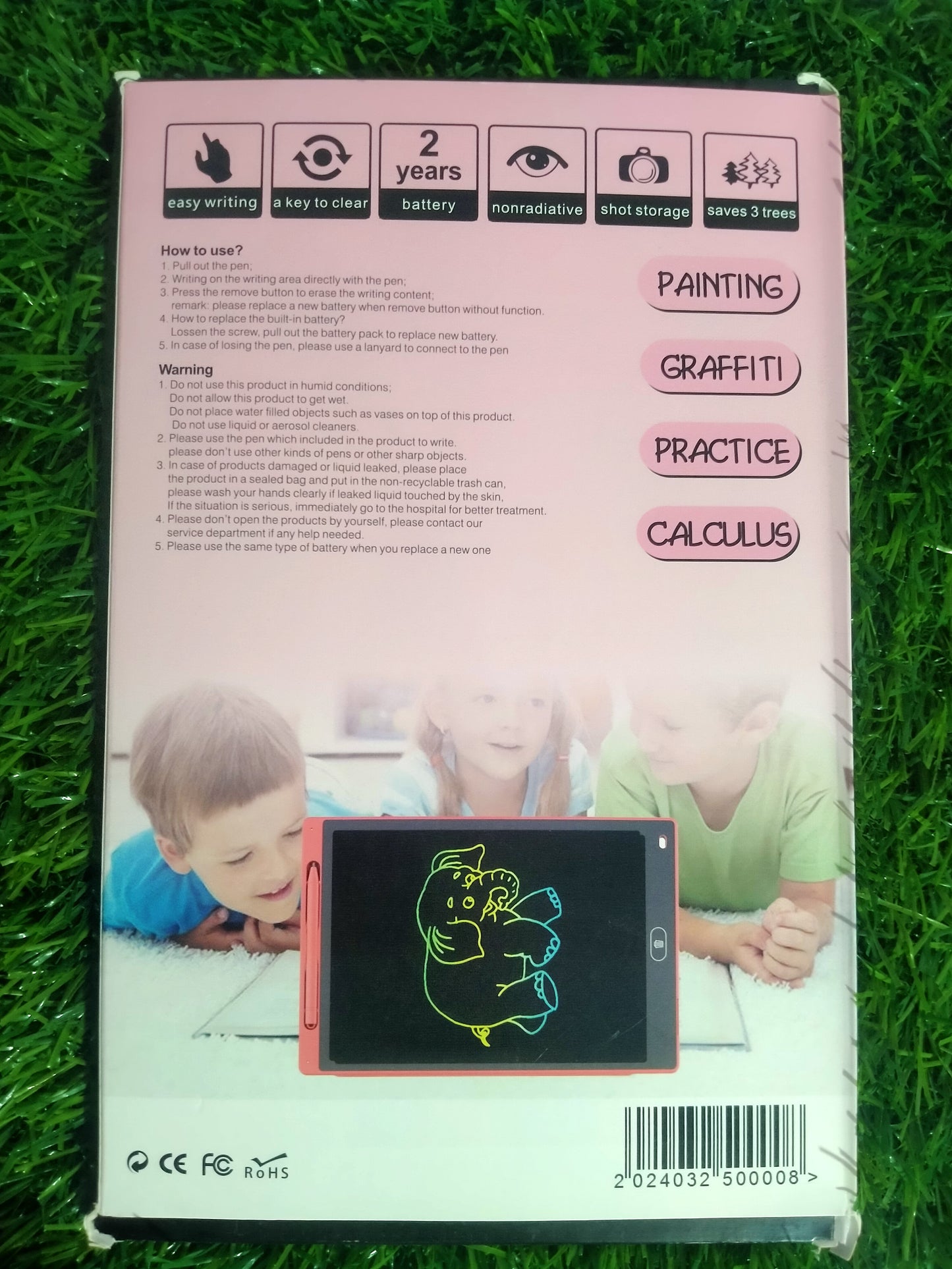 writing tablet 8.5 inch wt001