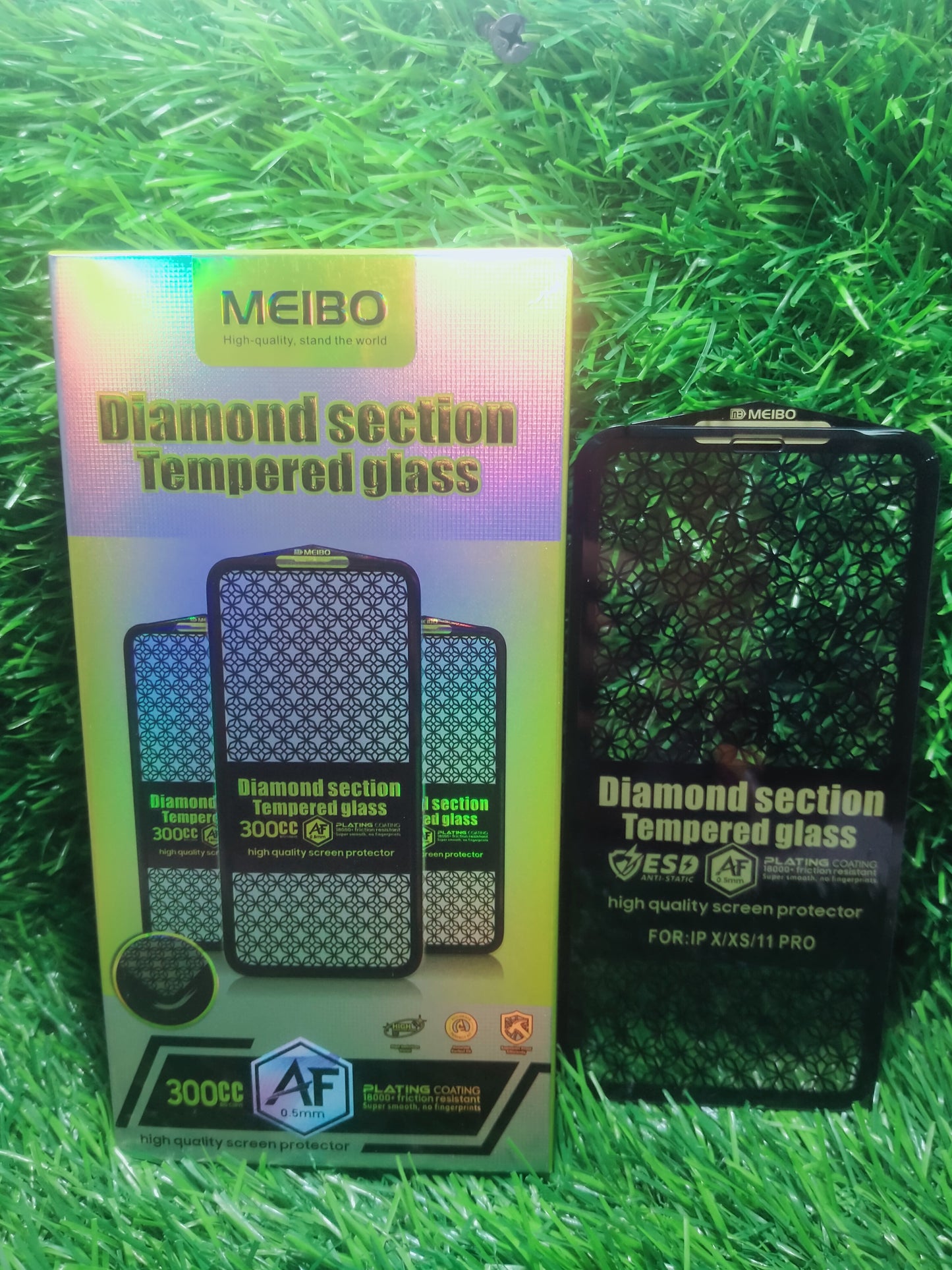 MEIBO/Knxinda Diamond Section FLAIR Glass- i PHONE