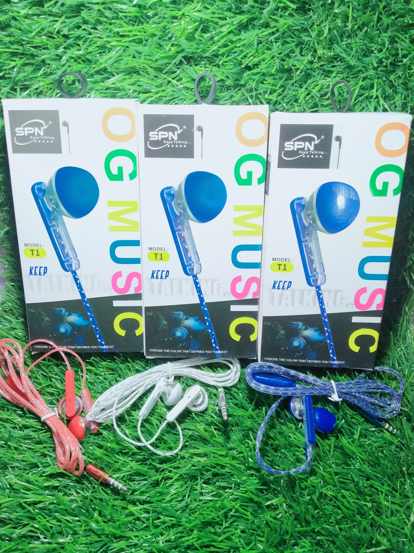 SPN T1 transport earphones / handsfree