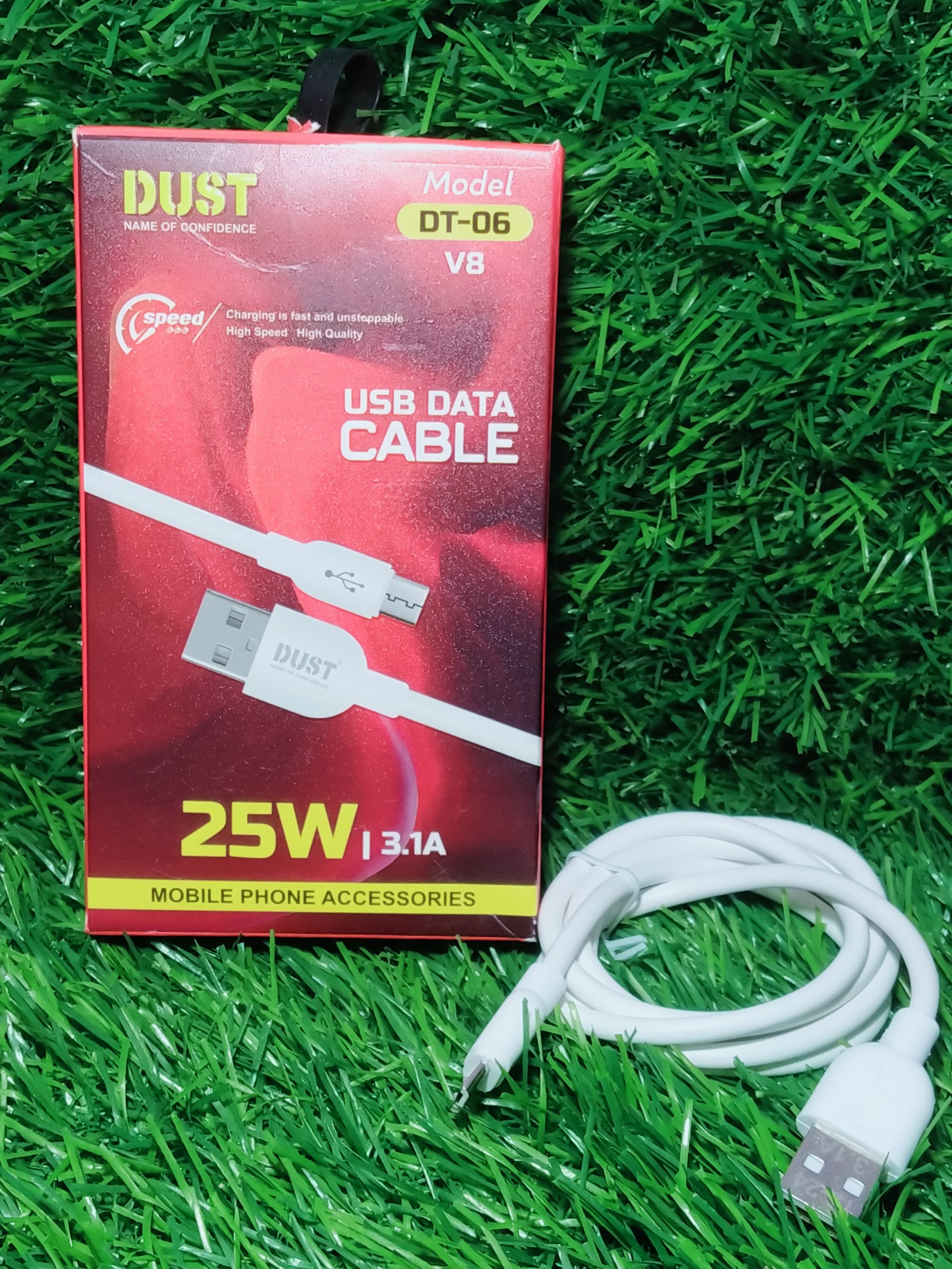 DUST DT-06 /V8 3.1A Cable, 25watt