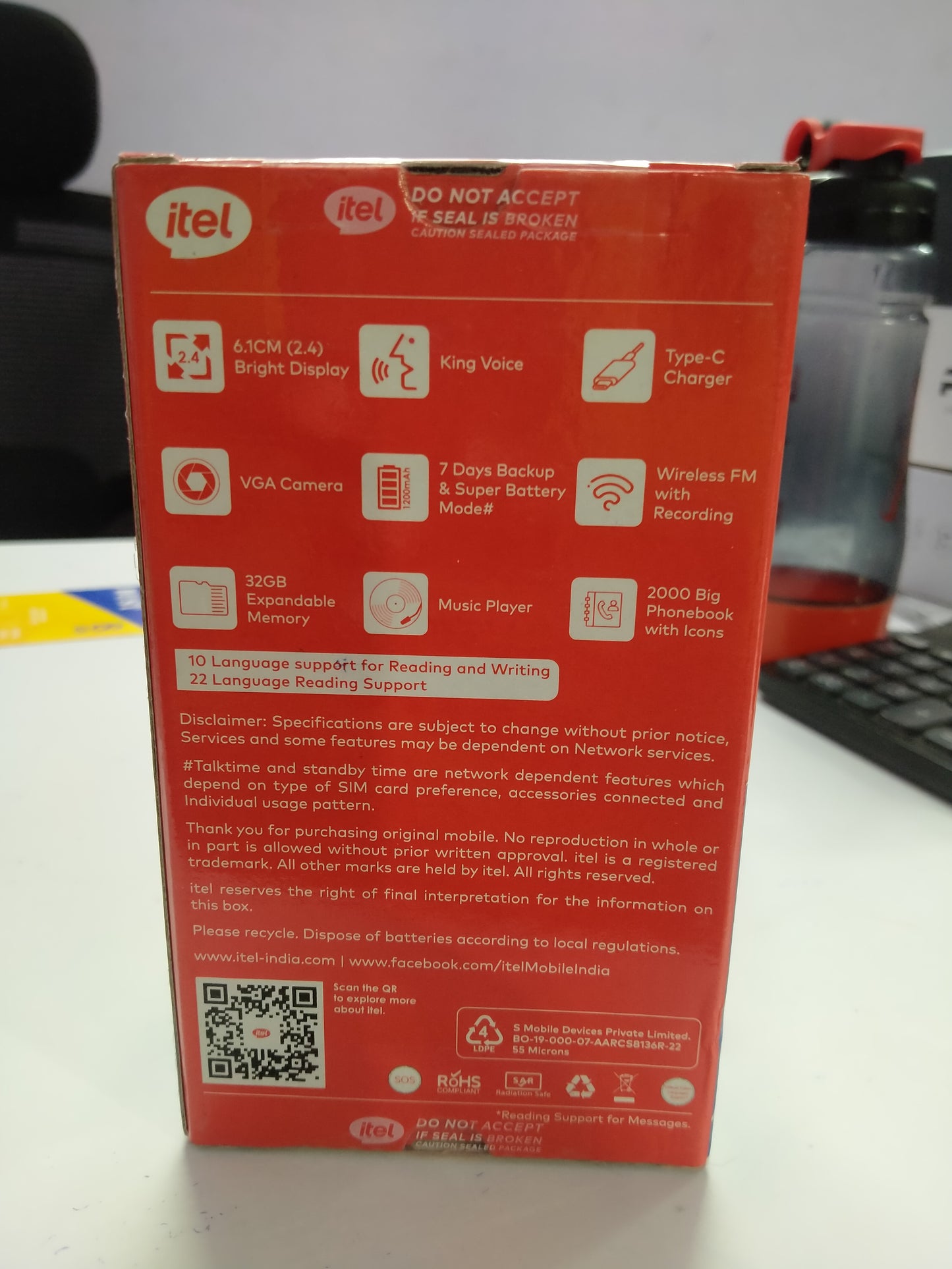 itel it5027 SLIM mobile phone