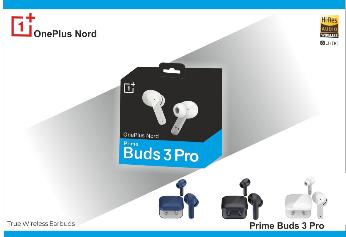 One Plus Prime Buds 3 Pro Earbuds