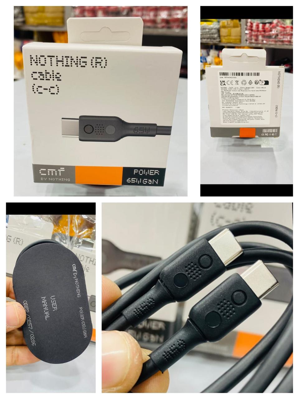 CMF BY Nothing Type C to Type C Cable