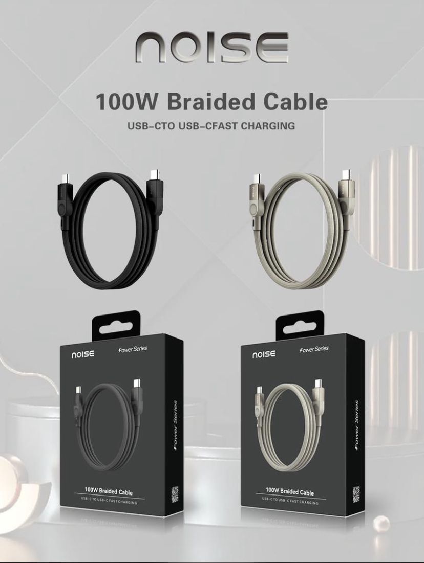 Noise 100W Braided Type C to C Cable