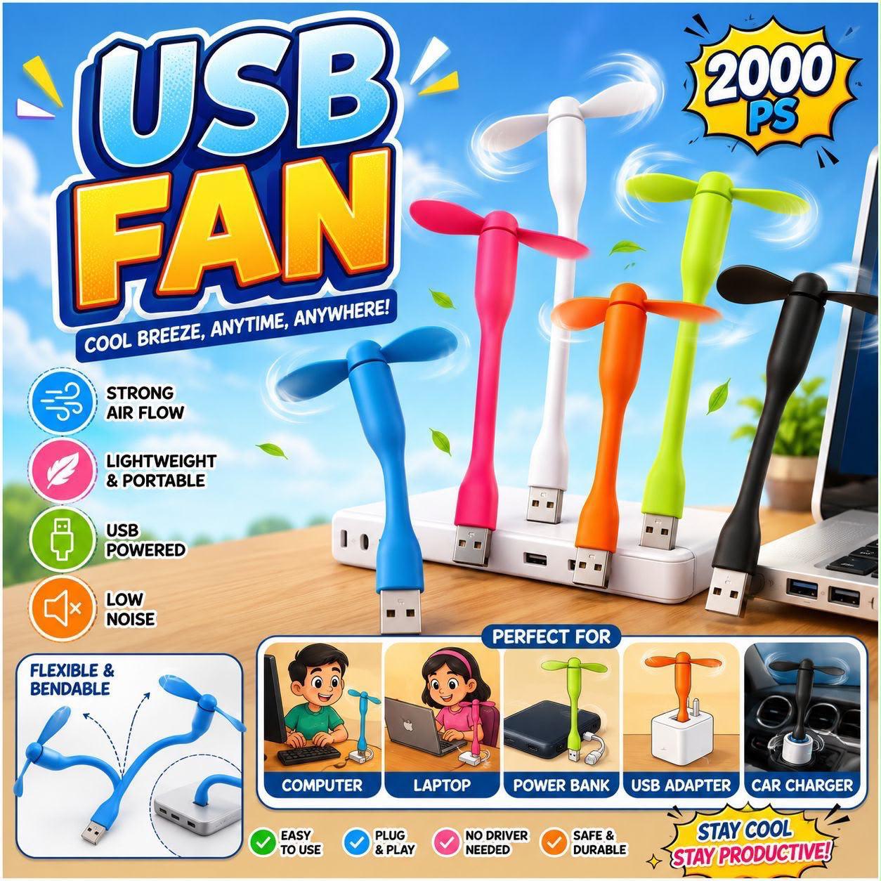 Portable Mini USB Fan