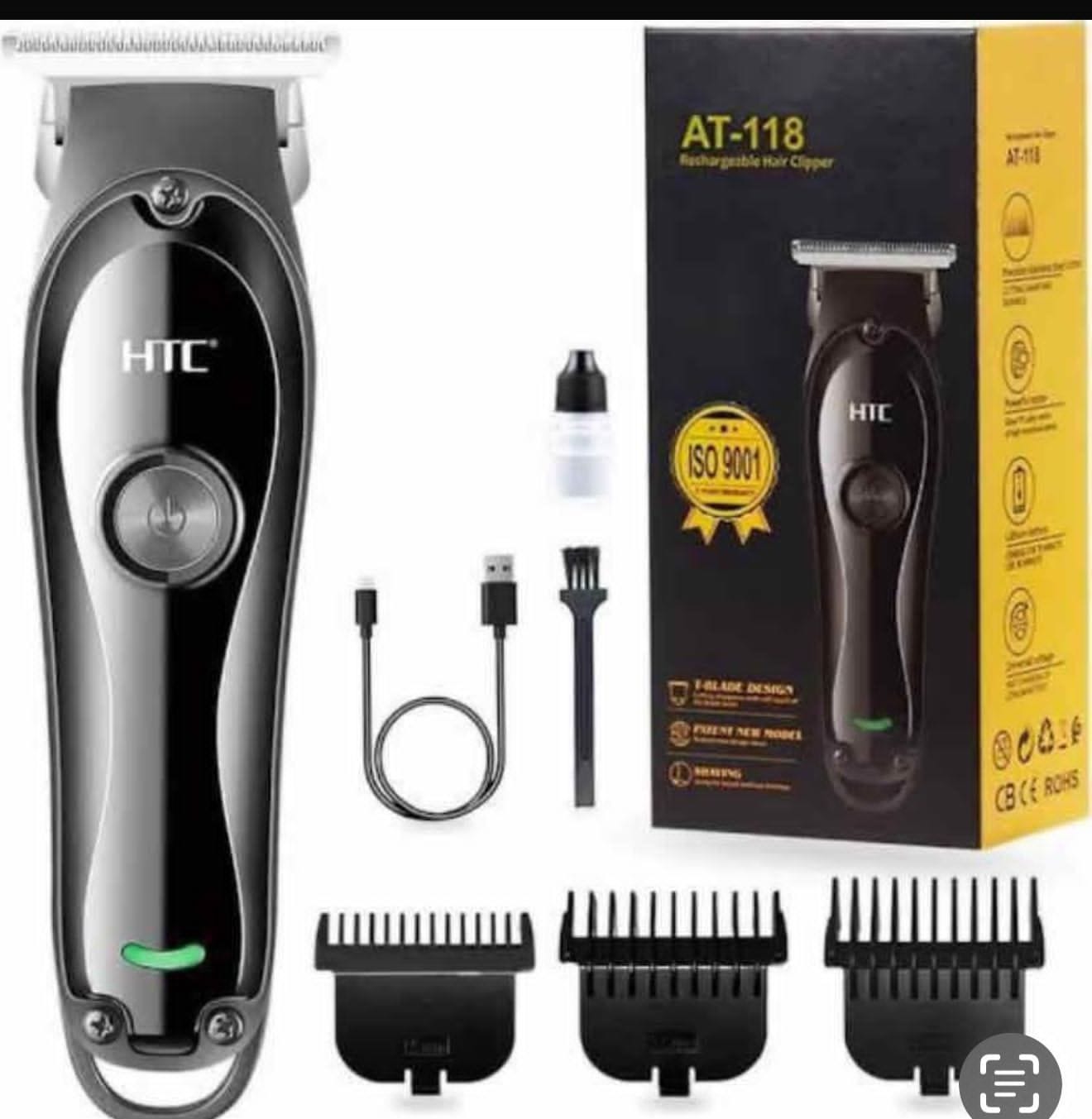 HTC AT-118 Professionals Design Rechargeable Hair Machine And Trimming