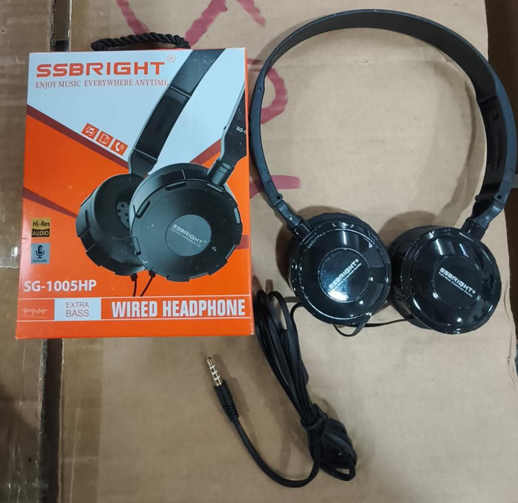 SG-1005HP SS Bright Wired Headphone