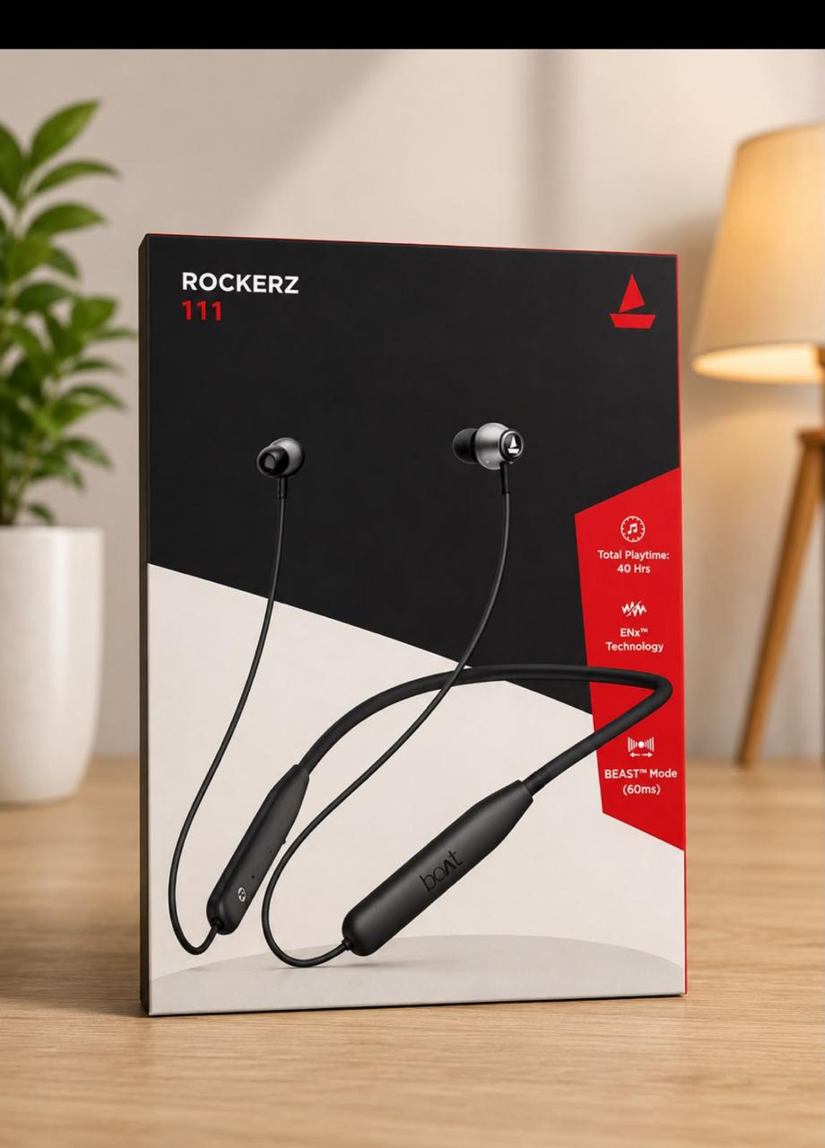 Boat Rockerz 111 Original Bluetooth Wireless Neckband