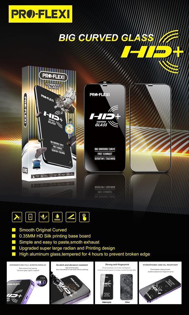 Meibo/ Pro Flexi HD Plus Temper Glass all modal