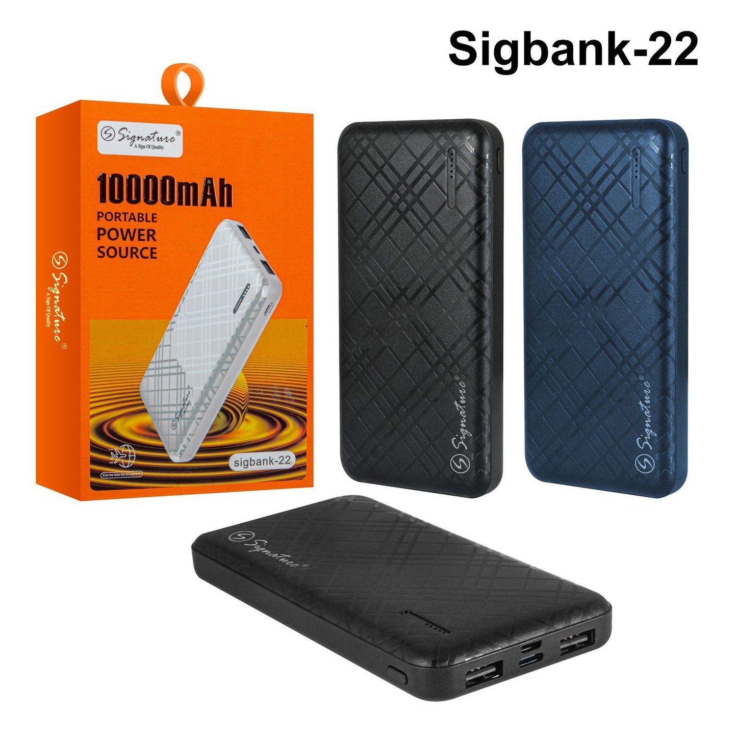 Signature Sigbank 22 10000mah Power Bank