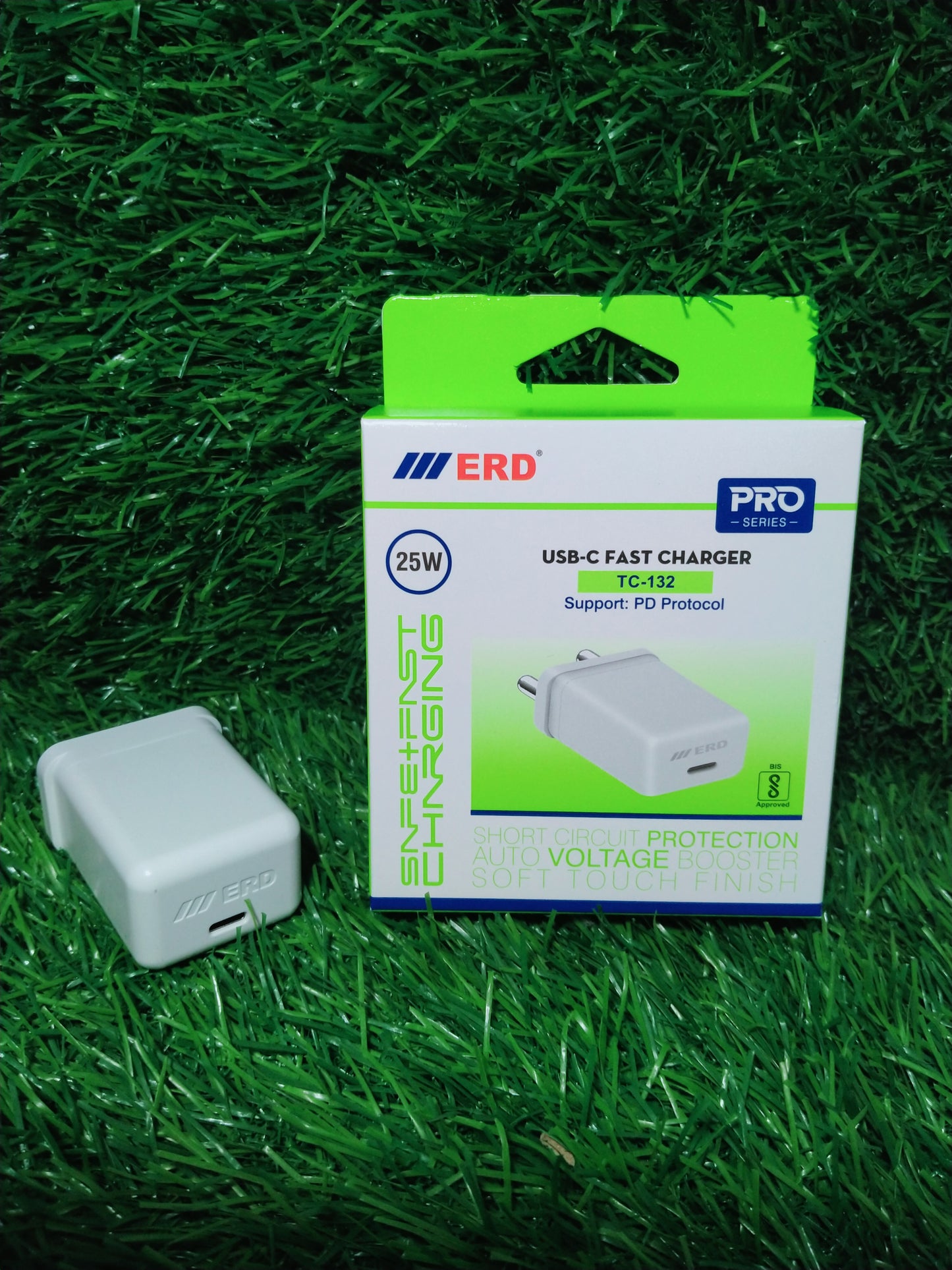 ERD TC-132,25W, PD CHARGER usb C doc