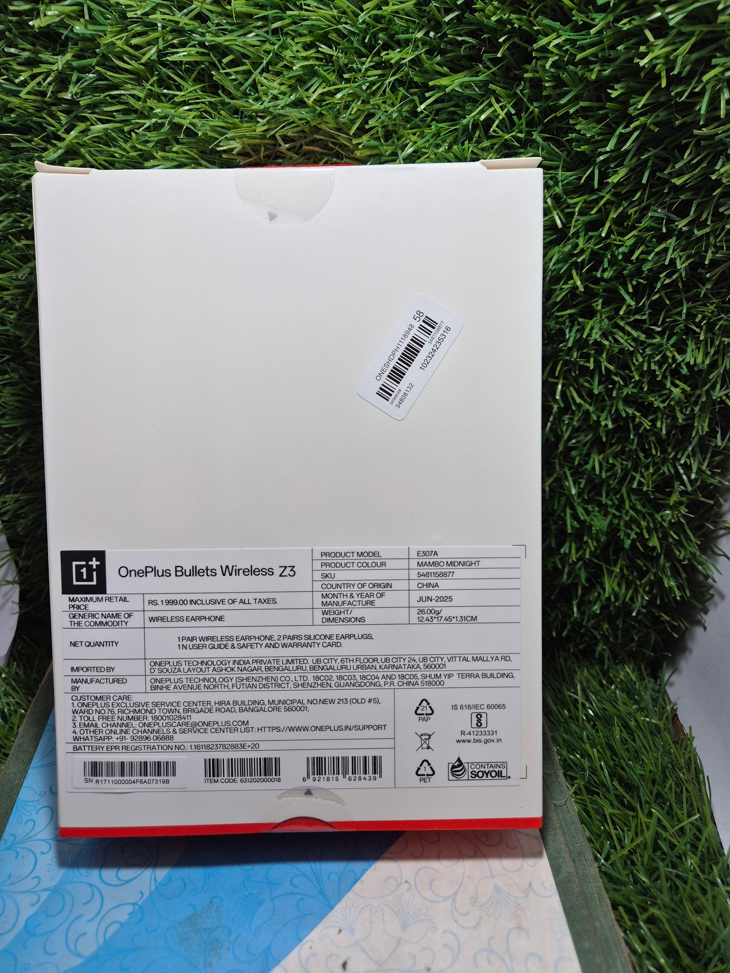 One Plus Bullets Wireless Z3 Original Neckband