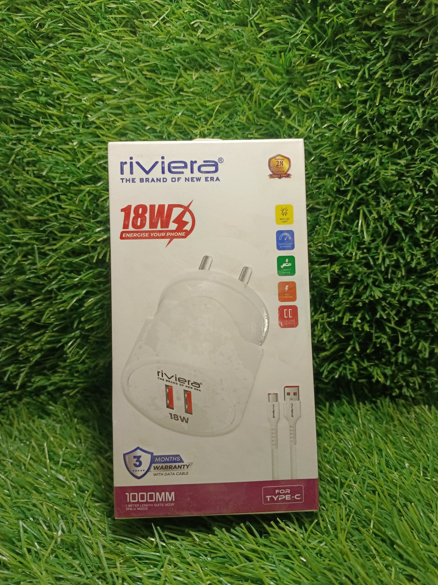 Riviera 18W Type C Charger